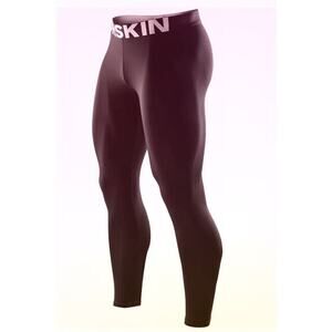 DRSKIN Powergear Dry Fit Standard Compression Pants Black Size Large